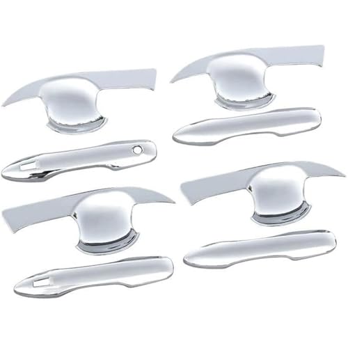 Neixlyi Auto links außen tür griff für corolla E210 2019-2024 ABS Carbon Tür Griff Schüssel(Styles1 and styles2 Silver) von Neixlyi