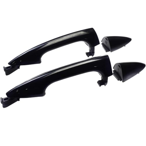 Neixlyi Autogriff Auto Außentür Griff für Hyundai für accent 2012-2017 826611R050 826621R060 Schwarz Auto Außentür Griff von Neixlyi