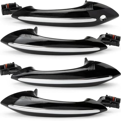 Neixlyi Autogriff Auto Außentürgriff für BMW F01 F03 F04 F07 F10 F06 F11 Vorne/Hinten Links/Rechts Türgriff Keyless von Neixlyi