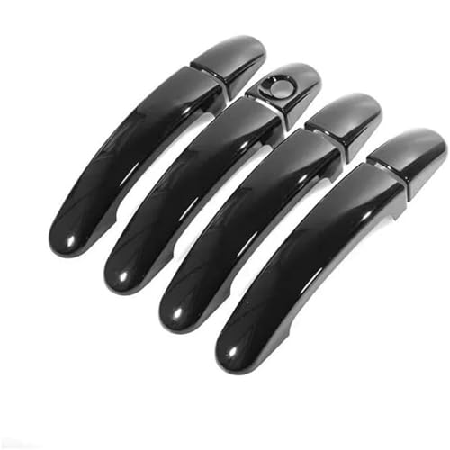 Neixlyi Autogriff Auto Links Außentürgriff für focus 2012-2018 Glänzend Schwarz für chrom von Neixlyi