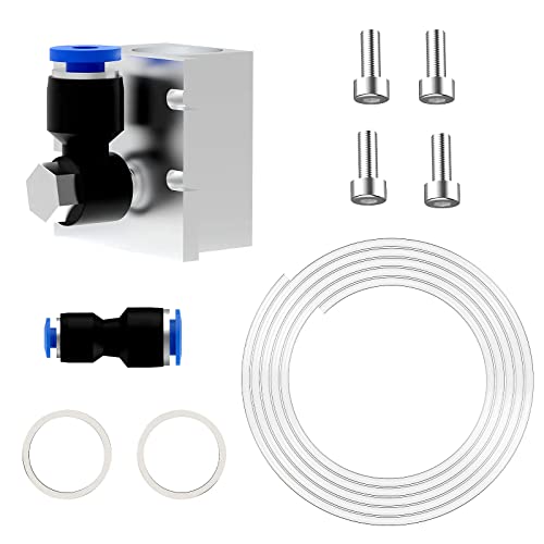 NEJE KF8 Air Assist Kit Luftdüse für NEJE N40630 A40630 Lasermodul Laser Cutter mit Hochdruckdüse Nozzle Max.1,5 MPa, neje Laser Graviermaschine Zubehör Ersatzteile Accessories (Nicht für A40640) von Neje