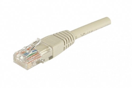 CONNECT 0,30 m Kupfer/Aluminium RJ45 Cat. 5e U/UTP Patch Kordel – Grau von Neklan