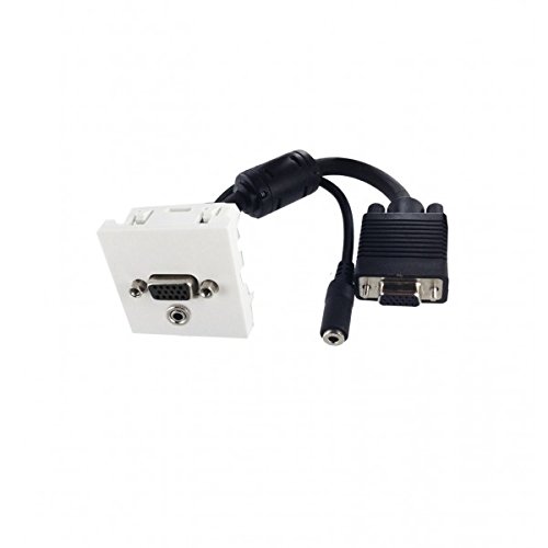 Neklan Plastron 45 x 45 VGA+-Klinkenstecker 3,5 mm F>F-0,2 m Neklan Plastron 45 x 45 VGA+-Klinkenstecker 3,5 mm F>F-0,2 m von Neklan