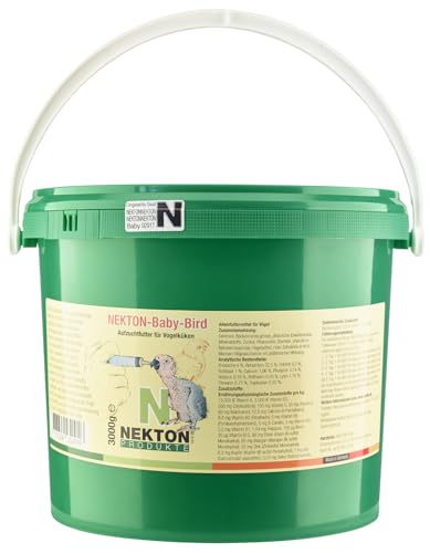 NEKTON-Baby-Bird | Aufzuchtfutter für Zier- und Greifvogelküken | Alleinfuttermittel (3000g) von NEKTON