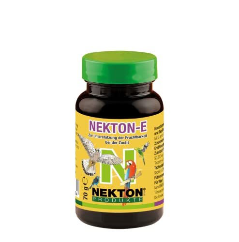 NEKTON-E | Vitamin-E-Präparat zur Zucht für Vögel und Reptilien | Made in Germany (70g) von Nekton