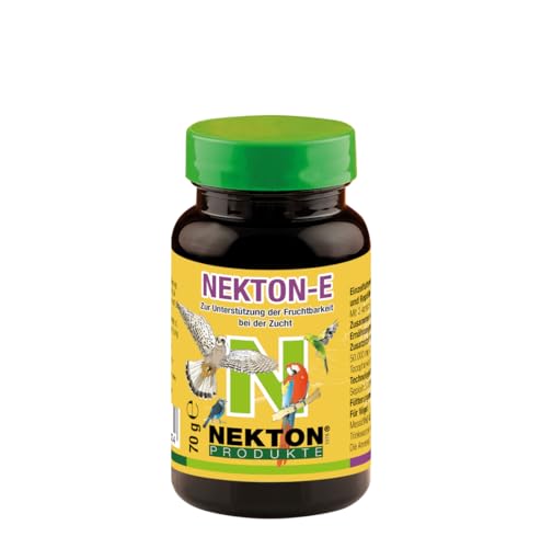 NEKTON-E | Vitamin-E-Präparat zur Zucht für Vögel und Reptilien | Made in Germany (70g) von Nekton