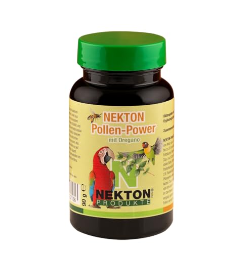 NEKTON-Pollen-Power mit Oregano für Vögel | Gemahlene Blütenpollen (90g) von NEKTON