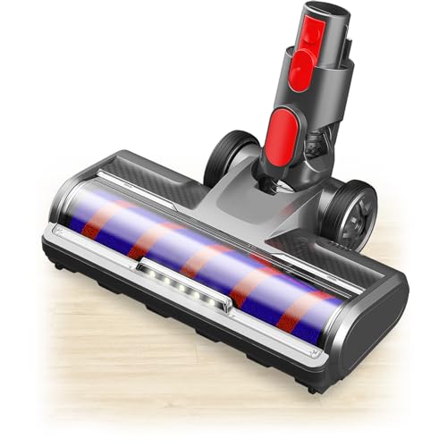 Nekuma Ersatz Staubsaugerkopf Kompatibel mit Dyson V7 V8 V10 V11 V15 Soft Roller Cleaner Head Hartbodenaufsatz mit LED-Leuchten von Nekuma