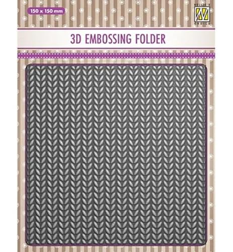 Nellie's Choice 3D Embossing Folder Knitting von Nellie's Choice