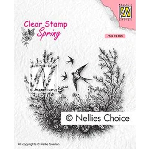 Nellie's Choice Clear Stamp - Spring is in The air Nellie's Choice Clear Stamp - Spring is in The air von Nellie's Choice