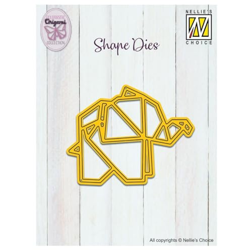 Nellie's Choice SD325 Stanzschablone Origami-Elefant-Cutting Die-7,3 x 5,7 cm-Stück-Stanzform-Karten Basteln-Bastel Scrapbooking, Weihnachten und DIY-Scrapbook Zubehör, Gelb Nellie's Choice SD325 Stanzschablone Origami-Elefant-Cutting Die-7,3 x 5,7 cm-Stück-Stanzform-Karten Basteln-Bastel Scrapbooking, Weihnachten und DIY-Scrapbook Zubehör, Gelb von Nellie’s Choice