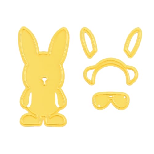 Stanz- und Prägeschablone - Build-up - macho hare von Nellie's Choice
