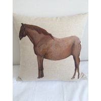 Kissenhülle Mit Pferdemotiv Kissenhülle Mit Pferdemotiv von NellyFoxhome