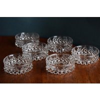 Set Von 6 Bubbleglas-Dessertschälchen, Walther Glas, Serie "Bolero Bubbles", 70Er Jahre, Kristallglas, Made in Germany Set Von 6 Bubbleglas-Dessertschälchen, Walther Glas, Serie "Bolero Bubbles", 70Er Jahre, Kristallglas, Made in Germany von NellysVintageFeeling