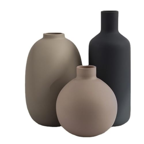 Nelsonerty Keramikvase, Runde, Zylindrische Blumenarrangement, Hydrokultur-Blumenvase, Schreibtischdekoration, Keramikornamente Nelsonerty Keramikvase, Runde, Zylindrische Blumenarrangement, Hydrokultur-Blumenvase, Schreibtischdekoration, Keramikornamente von Nelsonerty
