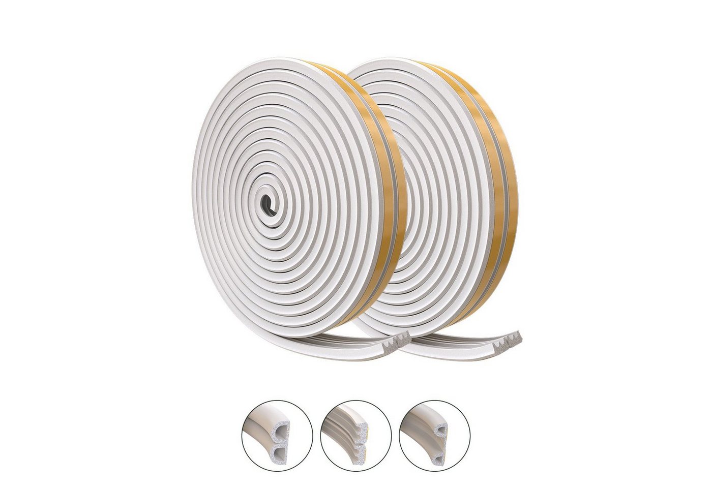 Nematek Insektenschutz-Fensterrahmen Nematek® Dichtungsband für Tür- und Fensterspalten, selbstklebend von Nematek