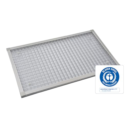Nematek Lichtschachtabdeckung Tele - Kellerschachtabdeckung mit Teleskoprahmen in 60 x 120 cm - Lichtschachtabdeckung Edelstahl - Lichtschachtabdeckung ohne Sägen von Nematek