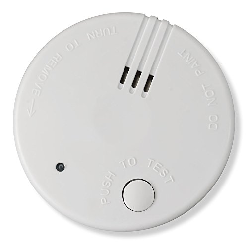 3X Rauchmelder Detektor Brandmelder Empfangsbereichen Feuermelder Küche 