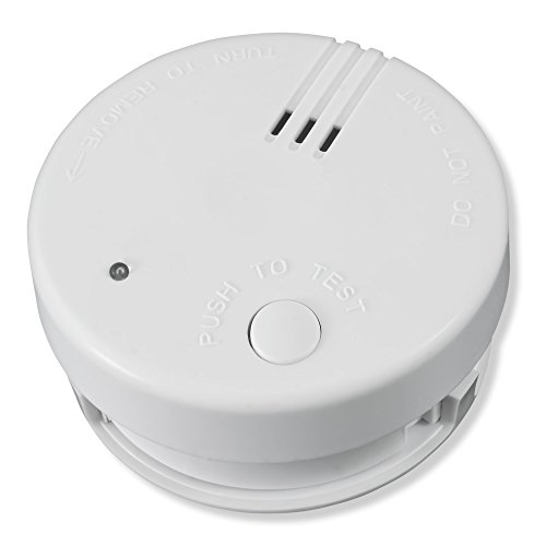 Nemaxx 6833 FL2 Rauchmelder-hochwertiger & diskreter Mini Brandmelder Feuermelder Rauchwarnmelder mit Lithium Batterie-nach DIN EN 14604 + 10x Magnetbefestigung, 10er-Paket, 10 Stück von Nemaxx