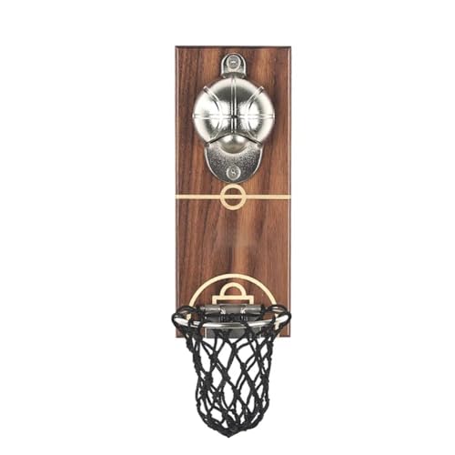 Nemeae Flaschenöffner für Basketball, Wanddosenöffner, Bierflaschenöffner, Küchenzubehör, Partyzubehör für Bars von Nemeae