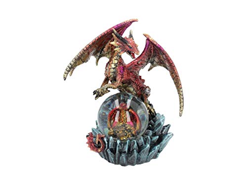 Nemesis Now Ruby Oracle Schneekugel, 18,5 cm, Rot Nemesis Now Ruby Oracle Schneekugel, 18,5 cm, Rot von Nemesis Now