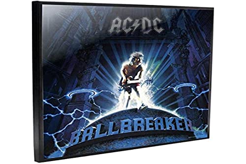 Nemesis Now ACDC Ball Breaker Crystal Clear Bild, 32 cm, Schwarz von Nemesis Now