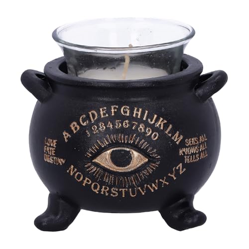 Nemesis Now All Seeing Eye Hexenkessel, Teelichthalter, Schwarz, 9 cm Nemesis Now All Seeing Eye Hexenkessel, Teelichthalter, Schwarz, 9 cm von Nemesis Now
