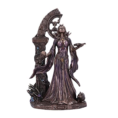 Nemesis Now Aradia Dekofigur The Wiccan Queen of Witches Bronze, 25 cm von Nemesis Now