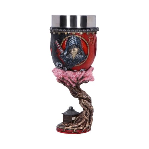 Nemesis Now Assassin's Creed Shadows Kelch, 19,5 cm, Kunstharz, rot, gegossen aus feinstem Harz, fachmännisch handbemalt Nemesis Now Assassin's Creed Shadows Kelch, 19,5 cm, Kunstharz, rot, gegossen aus feinstem Harz, fachmännisch handbemalt von Nemesis Now