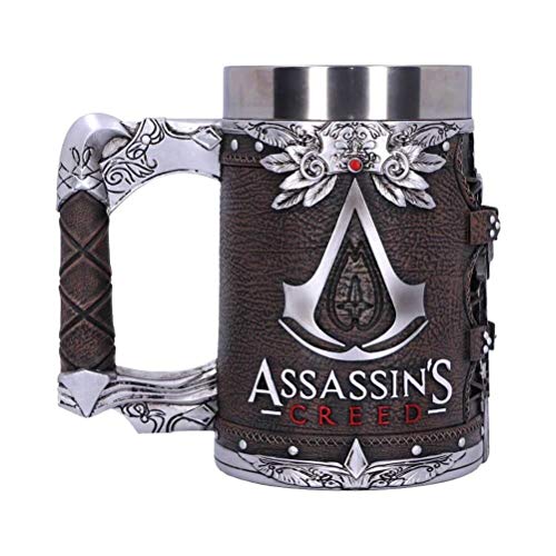 Nemesis Now Offiziell lizenzierter Assassins Creed Brotherhood Brown Hidden Blade Game Krug, Harz, 15,5 cm, Braun, 15.5cm, B5347S0 von Nemesis Now