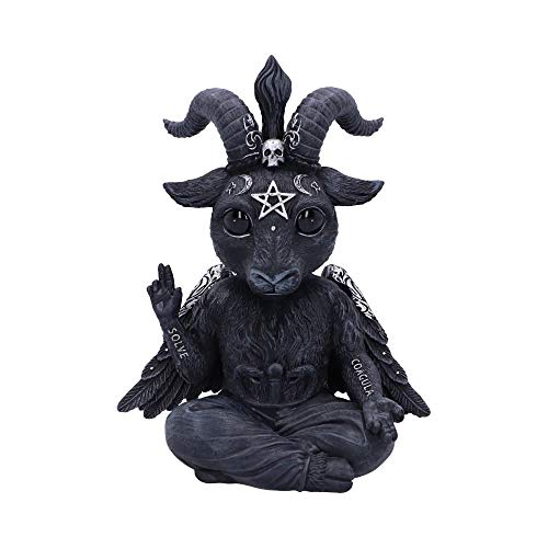 Nemesis Now Cult Cuties Baphoboo Baphoboo 30 cm (groß), Harz, schwarz, Cult Cuties Baby Baphomet Figur, perfekt für Jede makabre Sammlung, gegossen in feinstem Harz, fachmännisch handbemalt von Nemesis Now