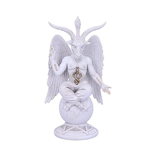 Nemesis Now B5260S0 Dark Lord 26 cm weiße Baphomet-Figur von Nemesis Now