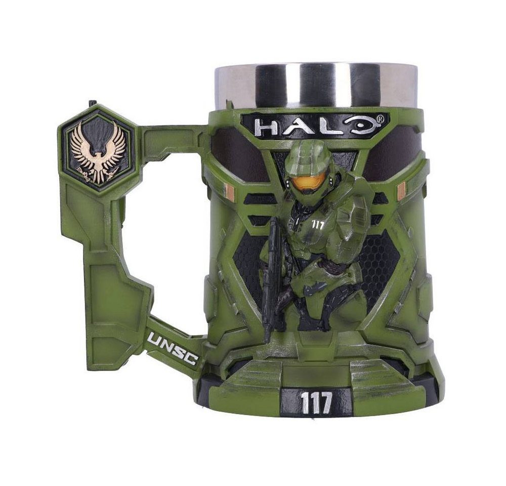 Nemesis Now Bierkrug Halo Infinite Krug Master Chief 25 cm, Resin von Nemesis Now