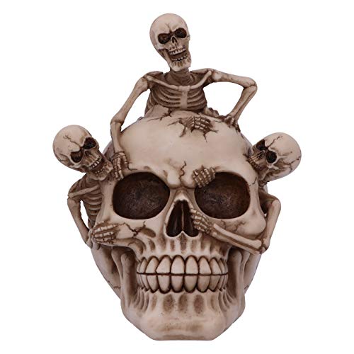Nemesis Now Breaking Free Skelett aus dem Totenkopf, 17,7 cm, Natur Nemesis Now Breaking Free Skelett aus dem Totenkopf, 17,7 cm, Natur von Nemesis Now