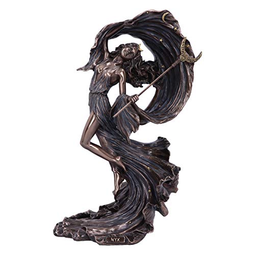 Nemesis Now Bronzefigur Nyx, griechische Göttin der Nacht, Bronze, 27.5cm von Nemesis Now