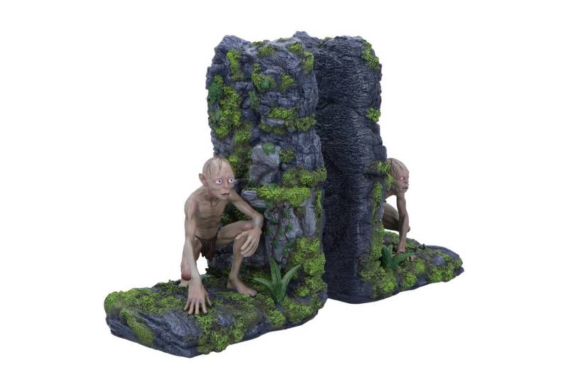 Nemesis Now Buchstütze Herr der Ringe Buchstützen Gollum & Smeagol 19 cm (1 St), Offiziell lizenzierte, handbemalte Buchstützen von Nemesis Now