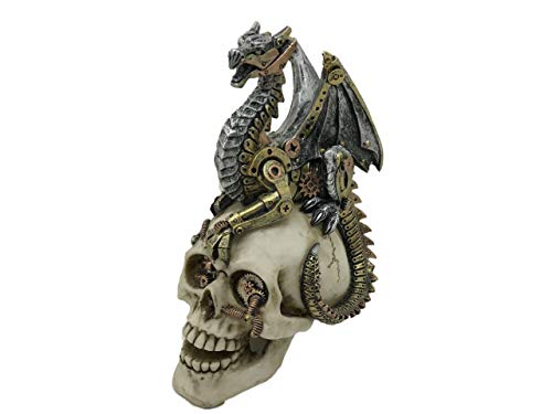 Nemesis Now Dekofigur Greasp Steampunk, 18,5 cm, goldfarben von Nemesis Now