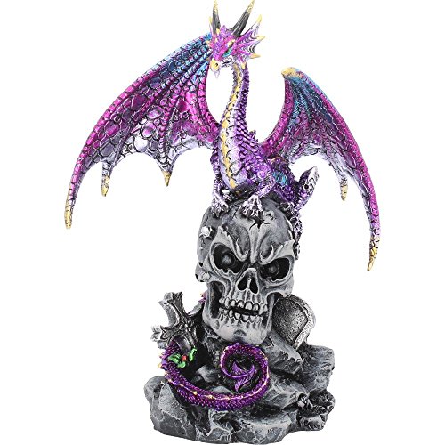 Nemesis Now Dekofigur Loyal Defender, 27 cm, Violett von Nemesis Now