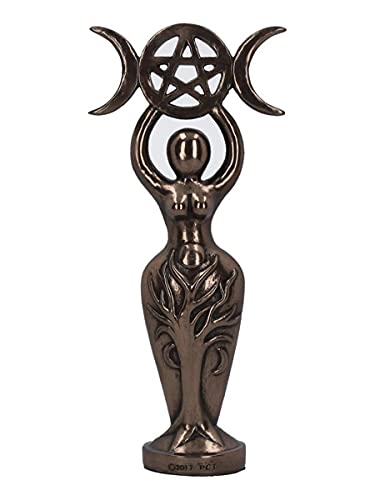 Nemesis Now Dekofigur Triple Goddess Idol, 25 cm, bronzefarben von Nemesis Now