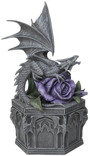 Nemesis Now Dragon Beauty Anne Stokes Box, Kunstharz, 25 cm, Schwarz von Nemesis Now