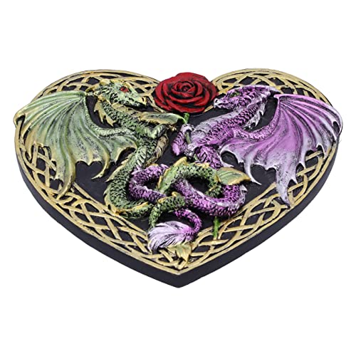 Nemesis Now Dragon Love Räucherstäbchenhalter, 14 cm, Kunstharz von Nemesis Now