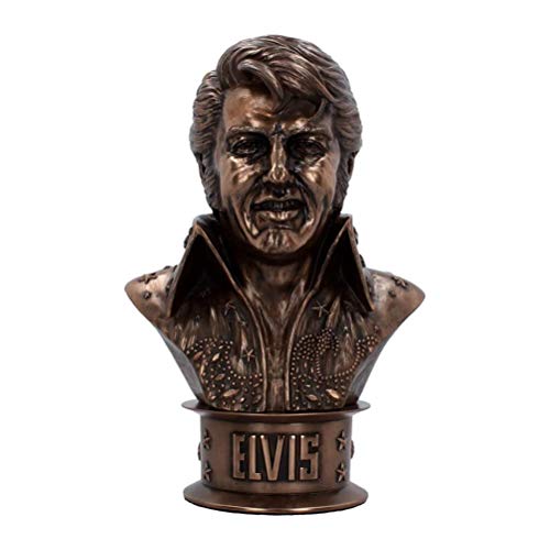 Nemesis Now Elvis Büste Figur 33cm Bronze, Harz von Nemesis Now