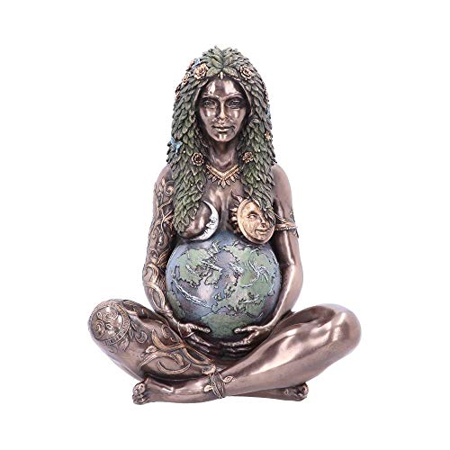 Nemesis Now Ethereal Mother Earth Gaia Kunststatue, Polyresin, Bronze, 30 cm von Nemesis Now