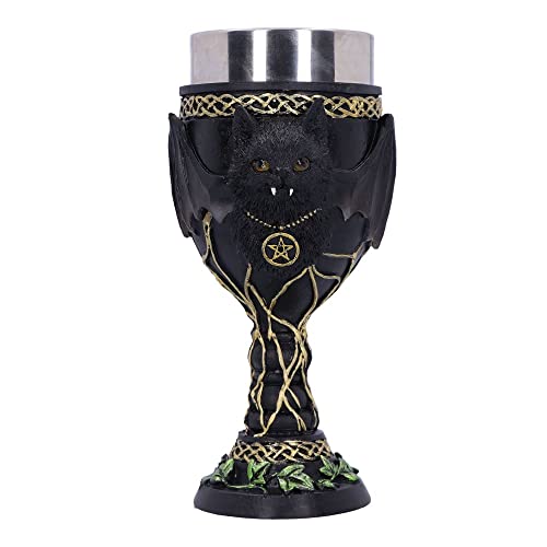 Nemesis Now Kelch mit Fangzahn, schwarz, 17,3 cm, 17.3cm von Nemesis Now