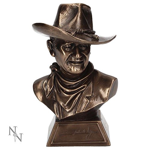 Nemesis Now Figur John Wayne Büste, Bronze, Kunstharz, Einheitsgröße von Nemesis Now