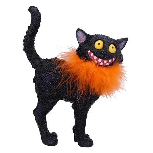Nemesis Now Furdinand D6750A24 Dekofigur aus Kunstharz, Schwarze Katze, Sammlerstück, aus feinstem Harz gegossen, fachmännisch handbemalt, 23 cm Nemesis Now Furdinand D6750A24 Dekofigur aus Kunstharz, Schwarze Katze, Sammlerstück, aus feinstem Harz gegossen, fachmännisch handbemalt, 23 cm von Nemesis Now