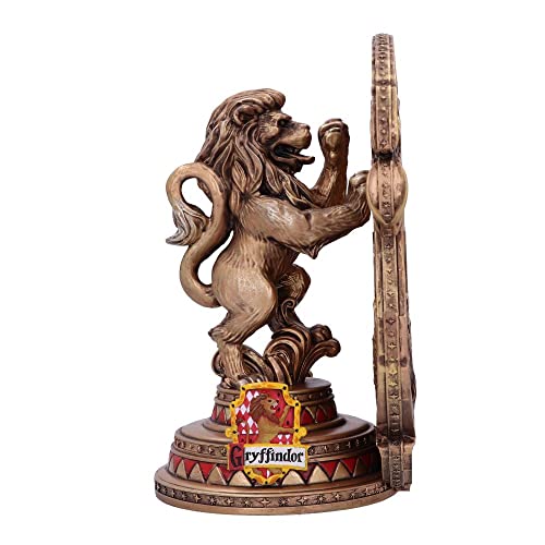 Nemesis Now Harry Potter Gryffindor Buchstütze, offizielles Lizenzprodukt, 20 cm, Gold von Nemesis Now