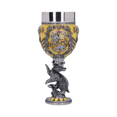 Nemesis Now Harry Potter Hufflepuff Hogwarts House Collectable Goblet, Harz, Black, 1.25 picometer von Nemesis Now