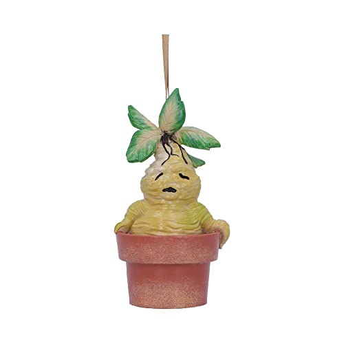 Nemesis Now Harry Potter Mandrake Pflanze zum Aufhängen, 9,5 cm, Grün B5676T1 One Size von Nemesis Now