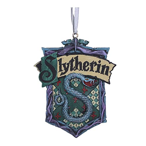 Nemesis Now Harry Potter Slytherin Wappen zum Aufhängen, 8 cm, Grün von Nemesis Now
